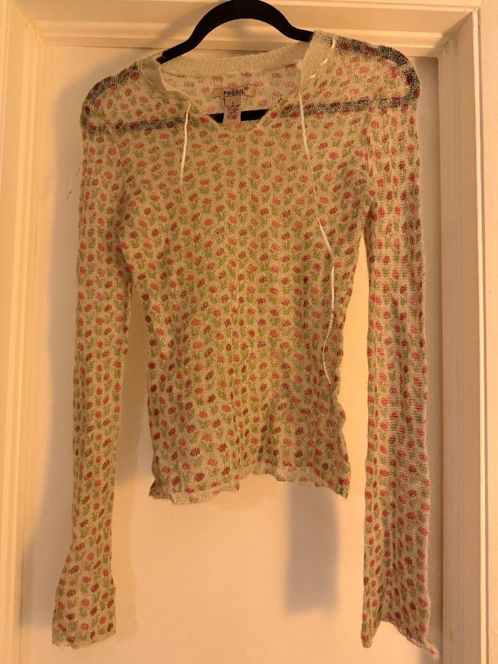 Fossil Sheer Sweater